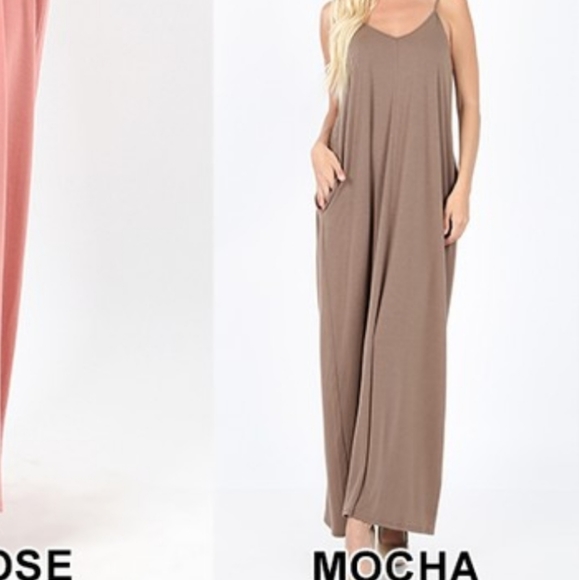 Harem Maxi Dress Adjustable Straps Sexy Comfy - Picture 7 of 8